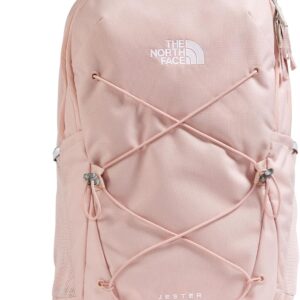The North Face Women's Jester Everyday Laptop Backpack - Commuter Travel Bag, Laptop Sleeve, Water-Repellent, Pink Moss, One Size